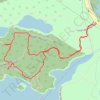 Long Lake Wilderness loop trail trail, distance, elevation, map, profile, GPS track