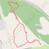 Palisades Park loop walk trail, distance, elevation, map, profile, GPS track