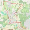 Loop walk - Haywards Heath, Borde Hill, Cuckfield, Whitemans Green trail, distance, elevation, map, profile, GPS track