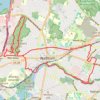Charles River Greenway, Prospect Hill and Waltham Wayside Trail loop trail, distance, elevation, map, profile, GPS track