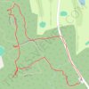 Hominy Trail trail, distance, elevation, map, profile, GPS track