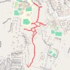 Estherwood Trail trail, distance, elevation, map, profile, GPS track