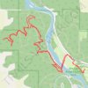 Pinicon Ridge County Park trail, distance, elevation, map, profile, GPS track