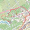穀寮 香粉寮左坑 trail, distance, elevation, map, profile, GPS track