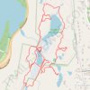 Track 6 trail, distance, elevation, map, profile, GPS track