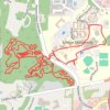 Union University MTB ride trail, distance, elevation, map, profile, GPS track
