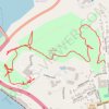 Track 3 trail, distance, elevation, map, profile, GPS track