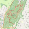 Eagle Rock trail, distance, elevation, map, profile, GPS track