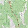 Warpath Ridge MTB Trail trail, distance, elevation, map, profile, GPS track