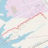 Tellico Reservoir - East Lakeshore trail trail, distance, elevation, map, profile, GPS track