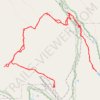Teardrop-water-canyon trail, distance, elevation, map, profile, GPS track