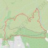 Vandalens Peak Loop trail, distance, elevation, map, profile, GPS track